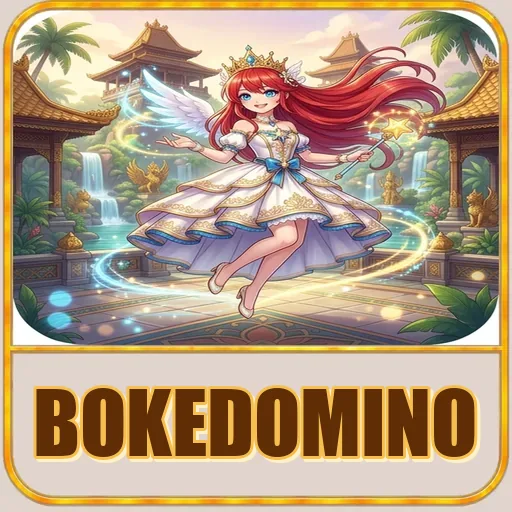 Pratinjau visual kanal unduhan bokedomino APK resmi 512×512